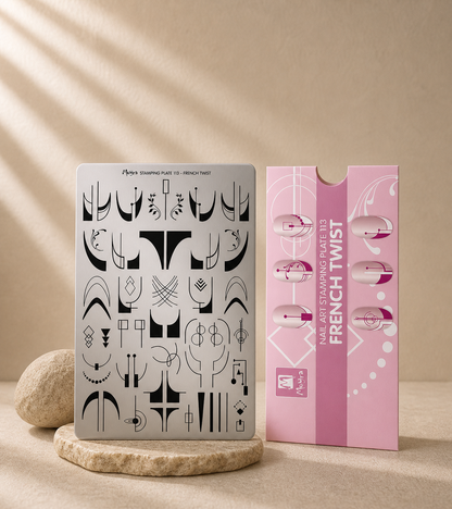 Placa Stamping 113 French Twist