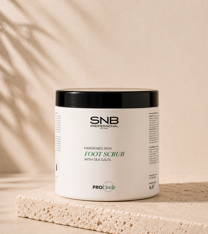 Esfoliante de Pedicure com Sal Marinho