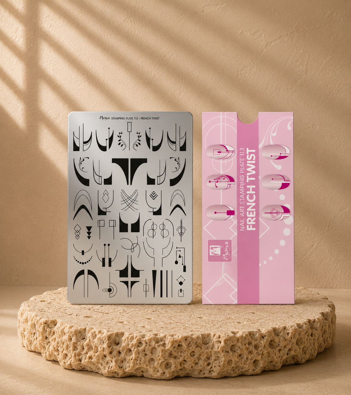 Placa Stamping 113 French Twist