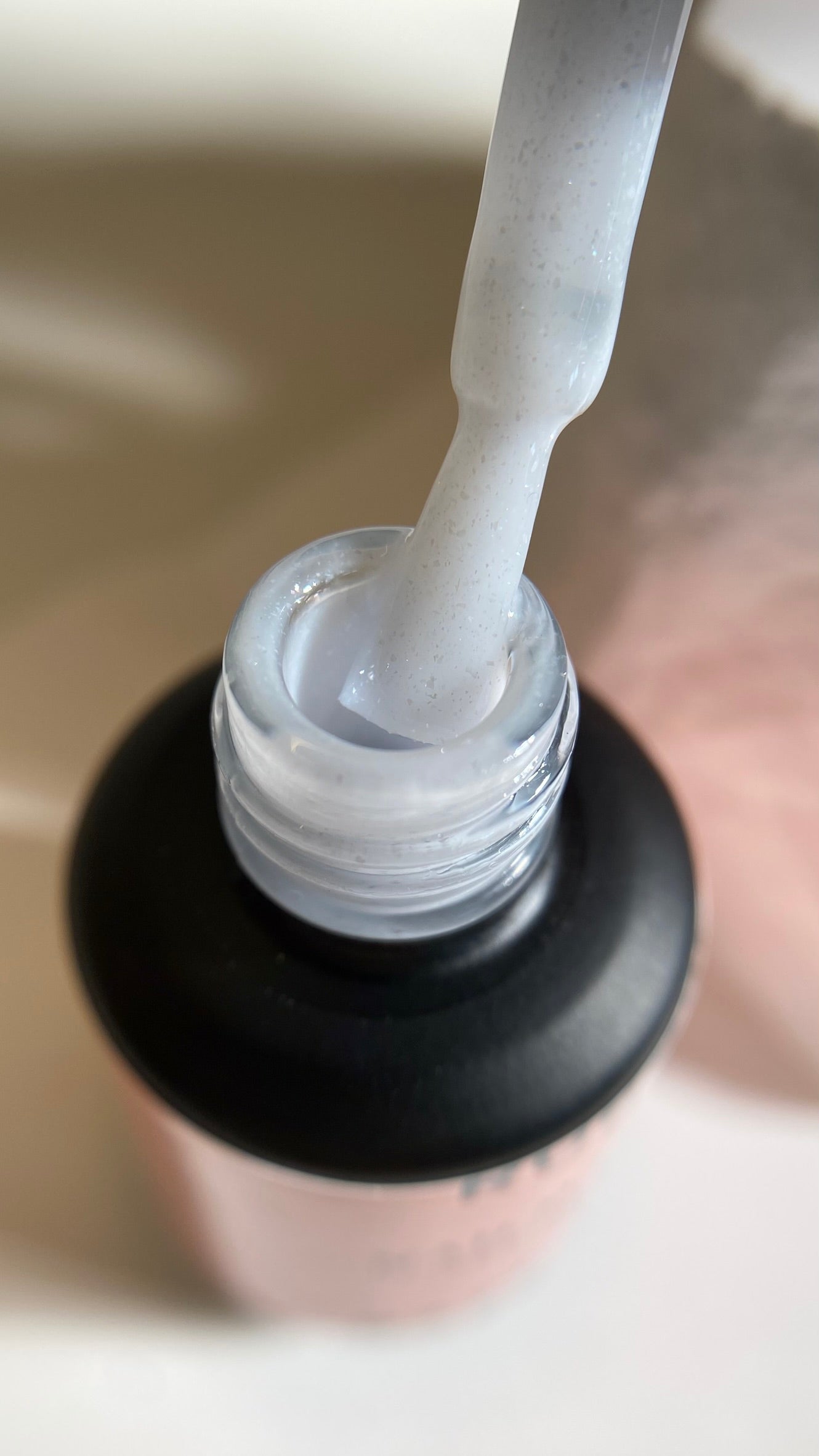 Pack 5 Rubber Base Shiny Milky 8ml