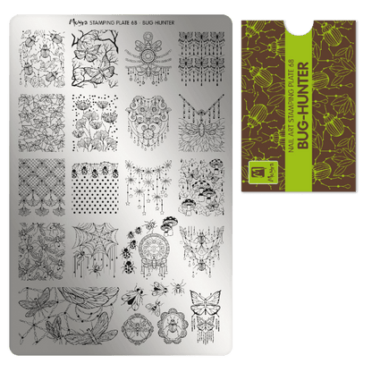 Placa Stamping 68 Bug Hunter