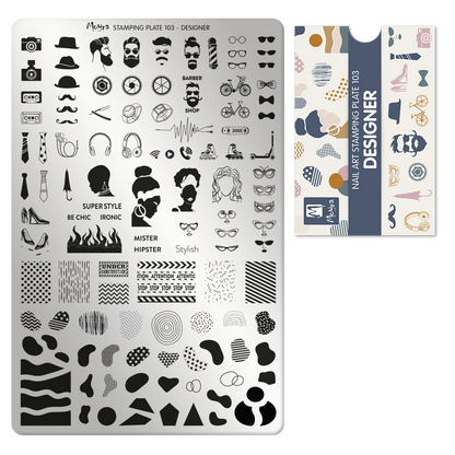 Placa 103 Designer