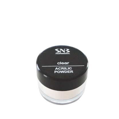 Pó Acrílico Clear SNB 3,6g