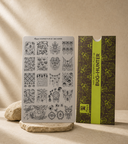 Placa Stamping 68 Bug Hunter