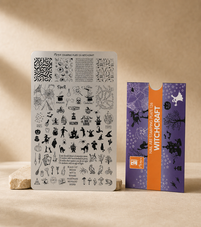 Placa Stamping 126 Witchcraft
