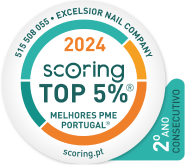 Estamos entre as empresas de maiordestaque em Portugal, no top 5%.